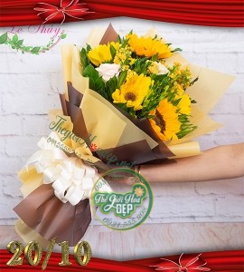 BÓ HOA HỒNG TẶNG NGÀY 20/10 B128