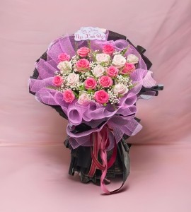 Bó Hoa Violet Love HB163