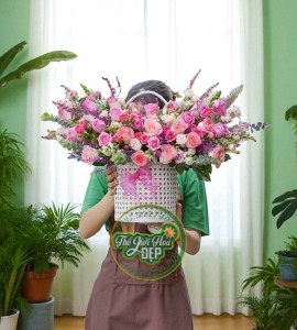 Giỏ Hoa Hồng LG206