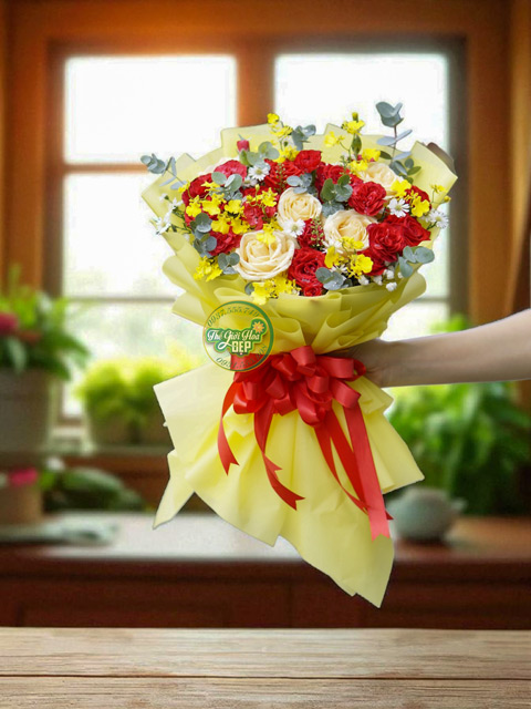 Thế Giới Hoa Đẹp Giao Hoa Chuyên Nghiệp. Hoa Giao Tận Tay Đẹp Như Khi Chụp Ảnh Tại Shop